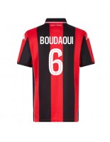 OGC Nice Hicham Boudaoui #6 Hjemmedrakt 2025-26 Korte ermer